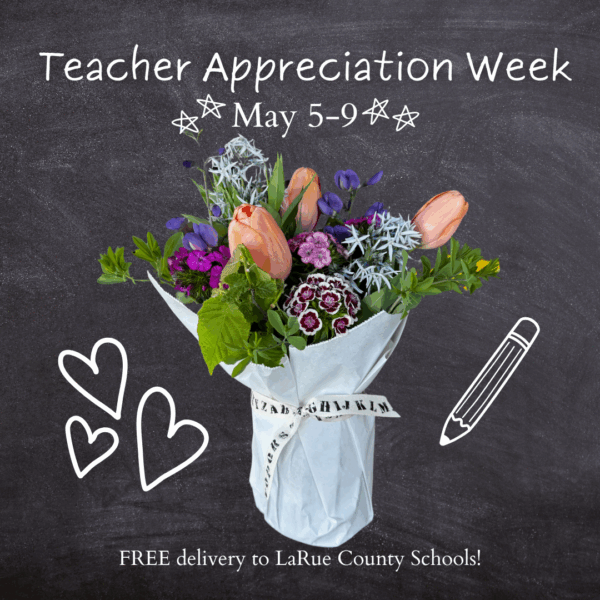 Teacher Appreciation Wrapped Jar Bouquet